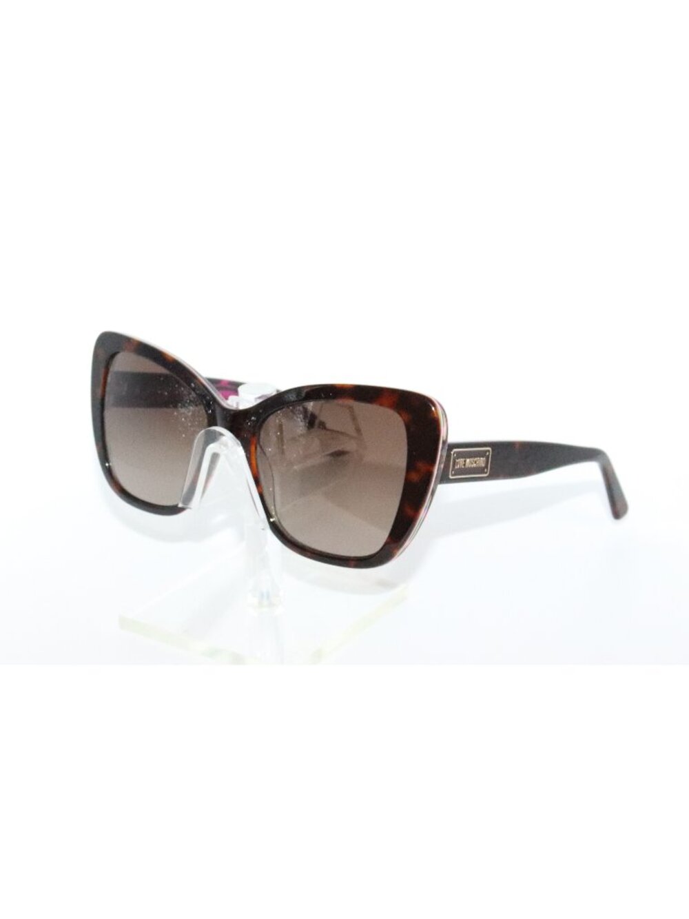 Love Moschino MOL083/S 2LVHA Pink Havana Sunglasses 54-18-140 w/ Case